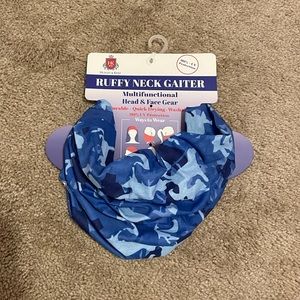 Ruffy Dog Camo Neck Gaiter